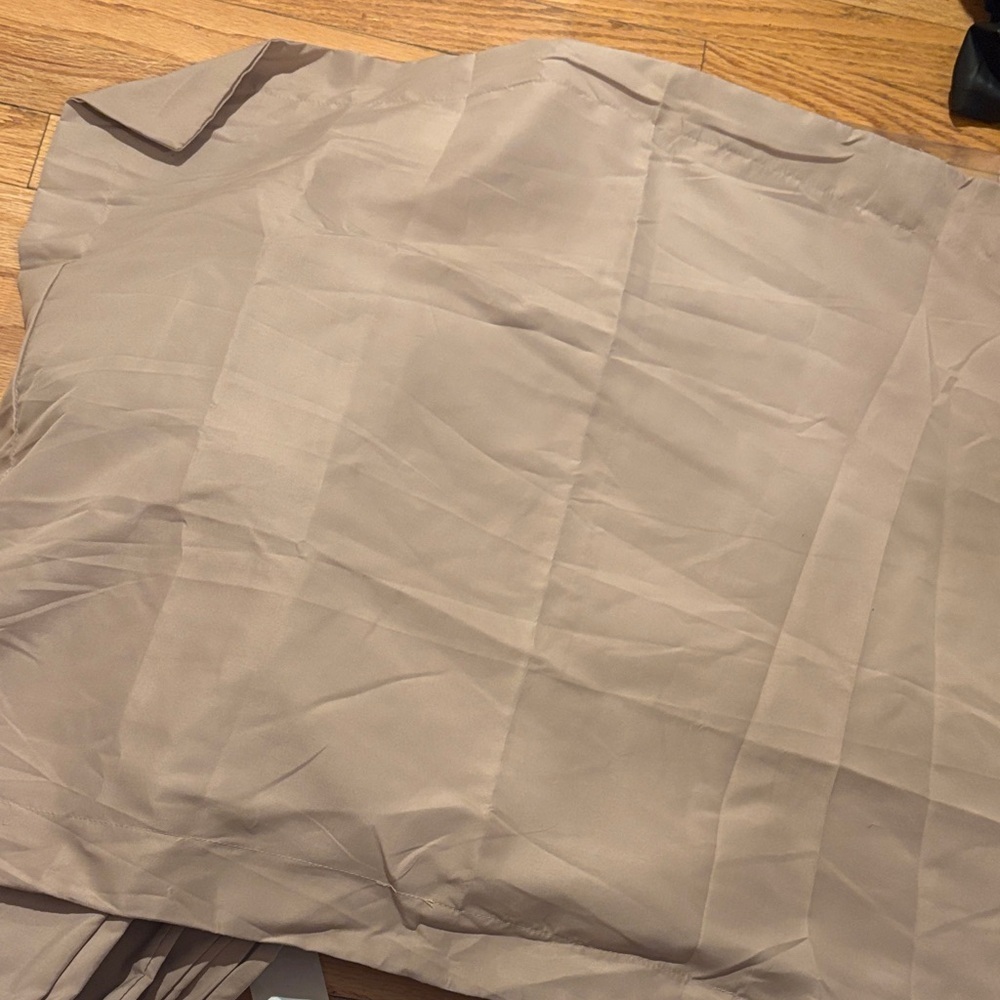 Twin duvet cover pretty milky brown